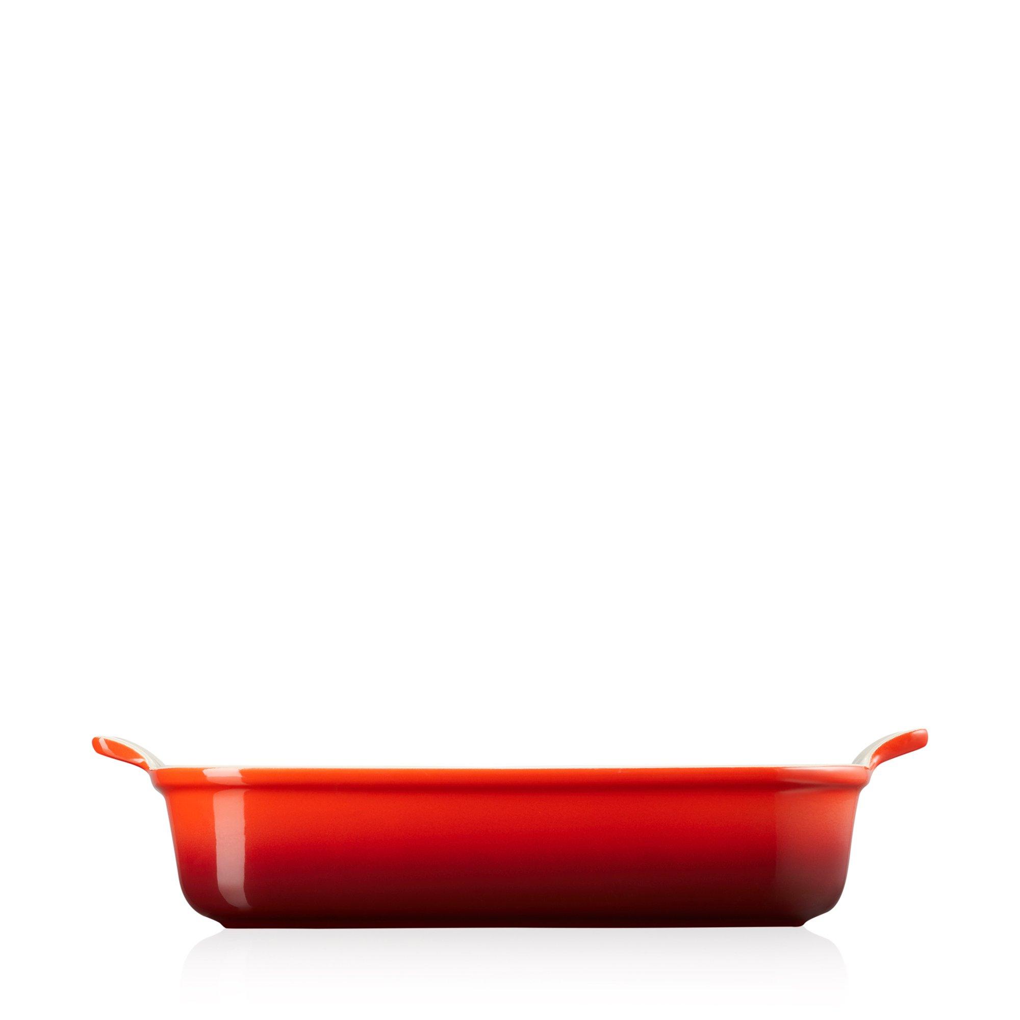 LE CREUSET Plat à gratin Tradition, Cerise 