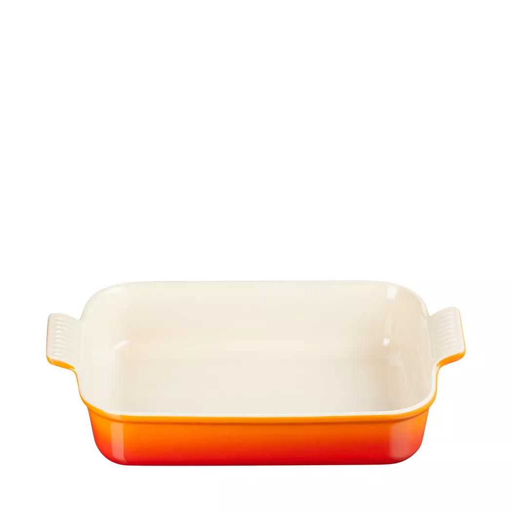 LE CREUSET Auflaufform Tradition 32x24cm 4l Ofenrot orange baby 4
