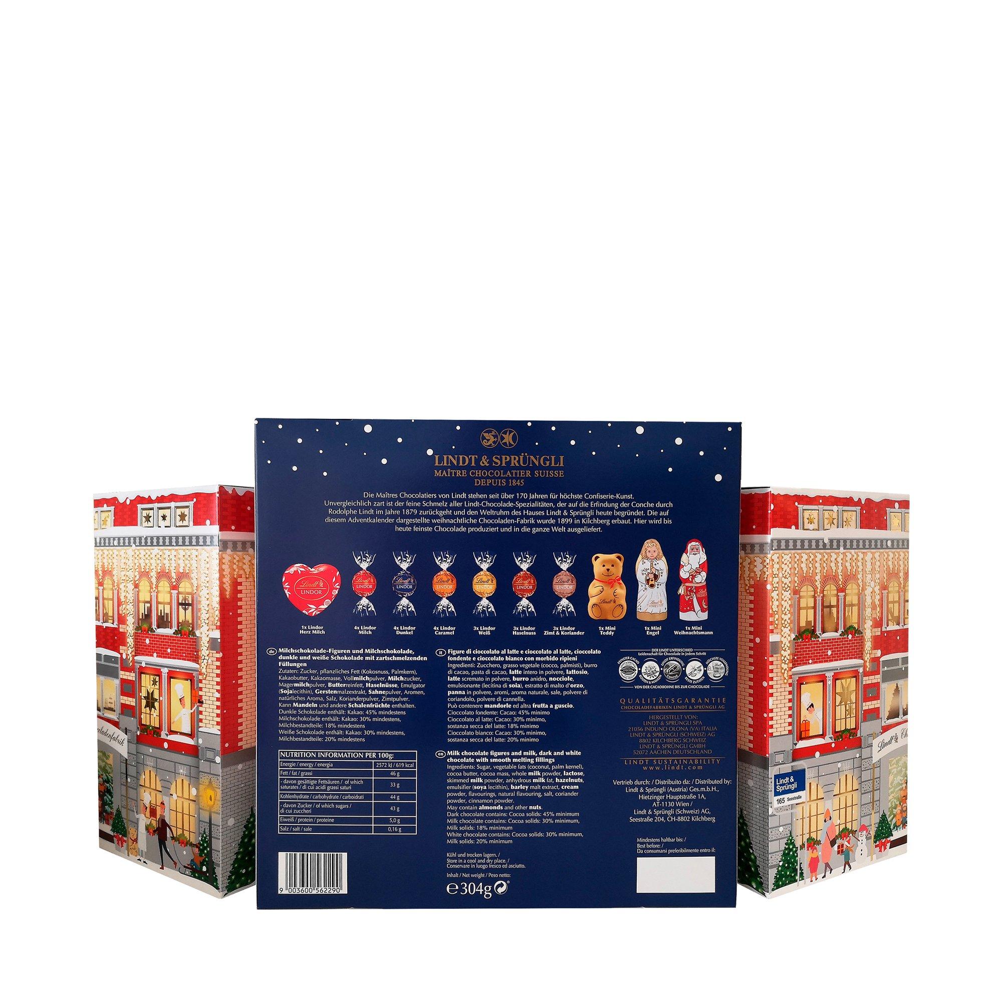 Lindt XMAS Adventskalender Maitre de Chocolatier 