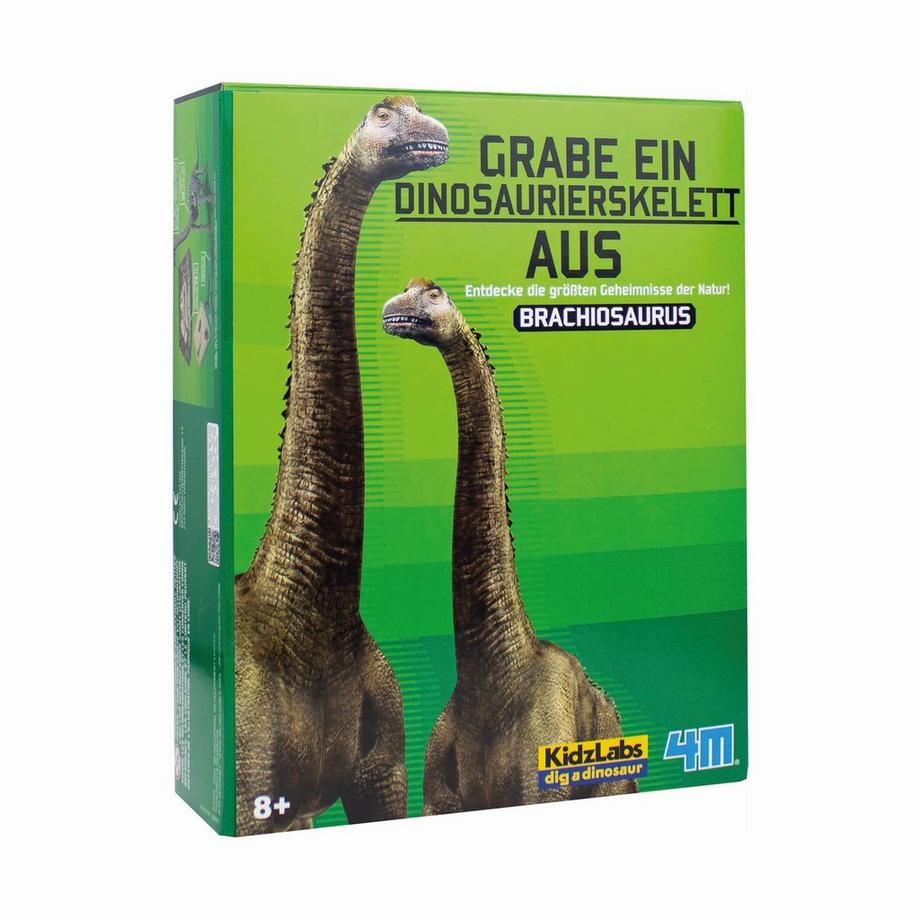 4M  Déterre un Squelette de Dinosaure, Allemand / Français 