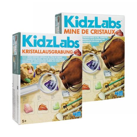 4M  Kristallausgrabung, Deutsch / Französisch 