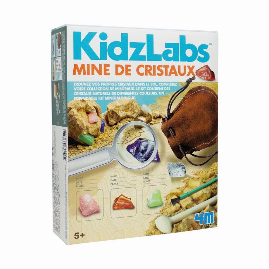 4M  Kristallausgrabung, Deutsch / Französisch 