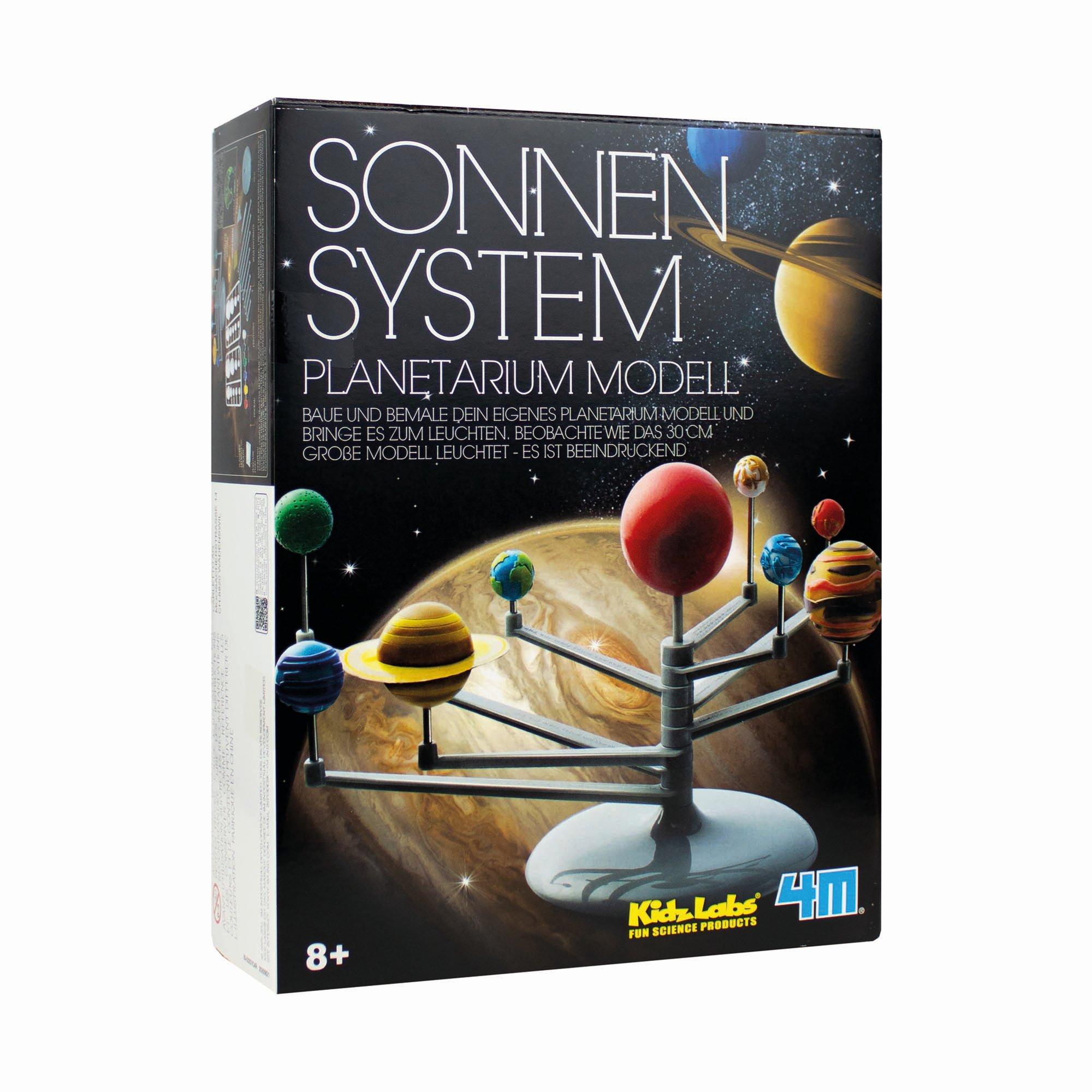 4M  Modello di planetario del sistema solare, Tedesco / Francese 