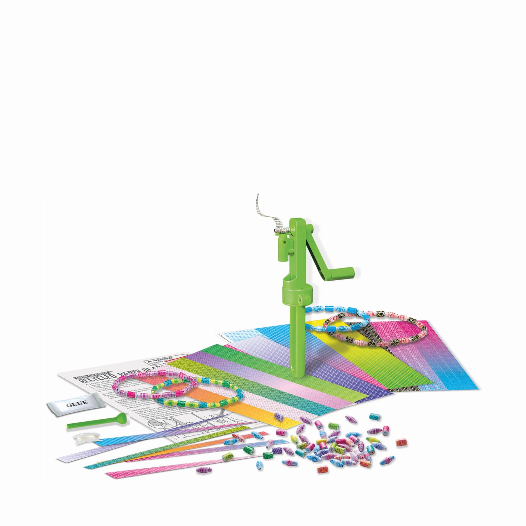 4M  Perline di Carta Riciclata, Tedesco / Francese 