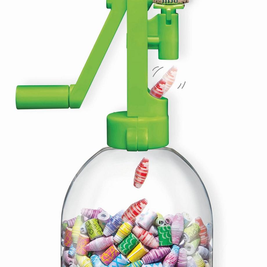 4M  Recyclete Papierperlen, Deutsch / Französisch 