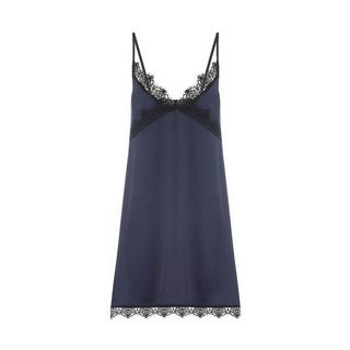 SIMONE PERELE Satin Spitzen Negligé  