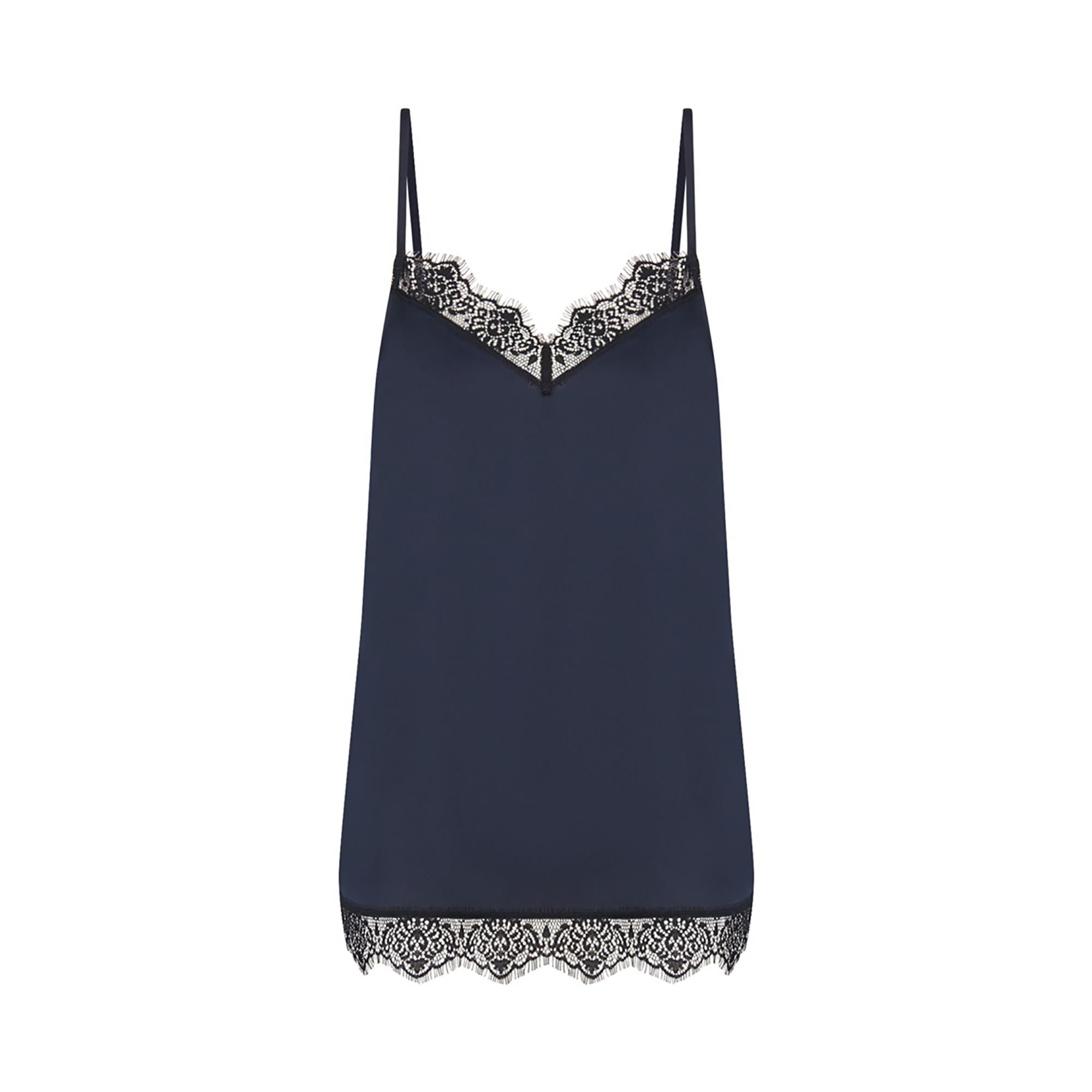 SIMONE PERELE Top Cami Satin Dentelle  