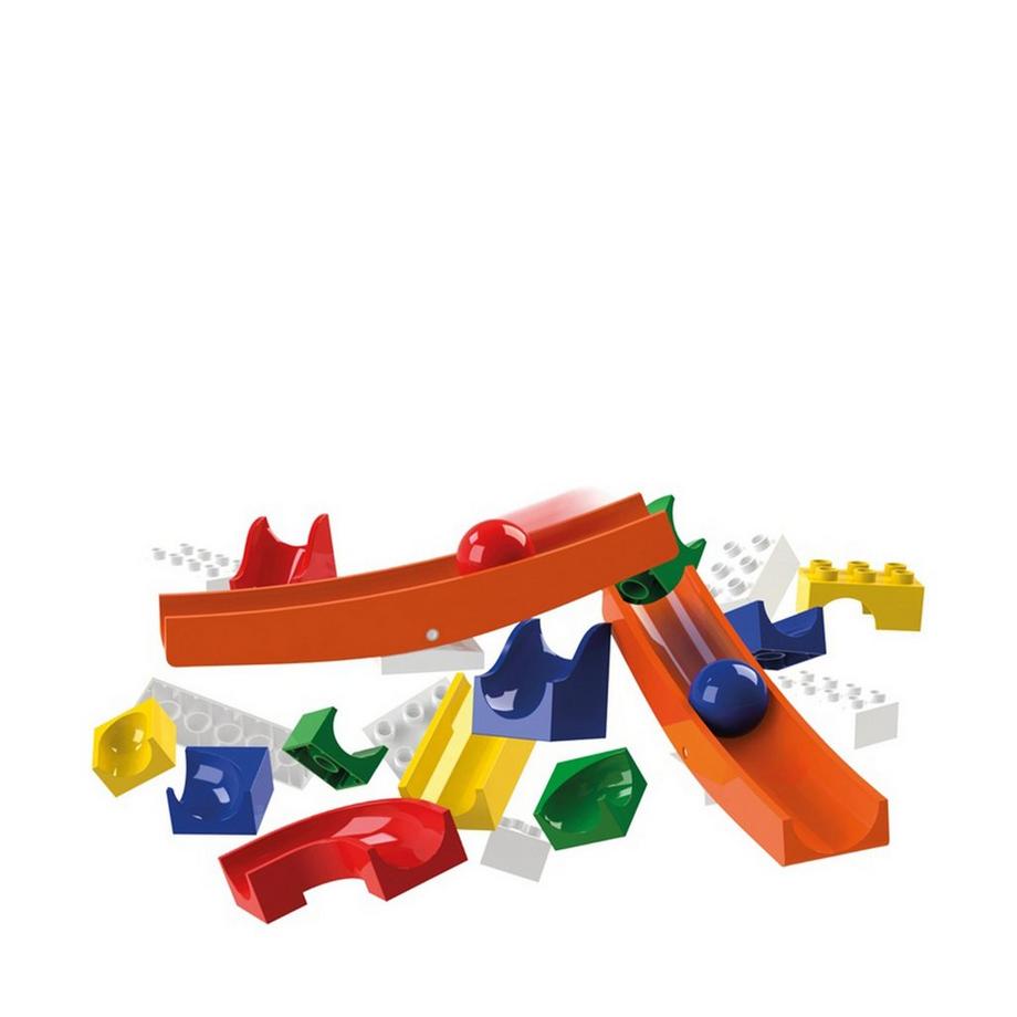 HUBELiNO  Kugelbahn: Wippen Erweiterung, 45 Teile  