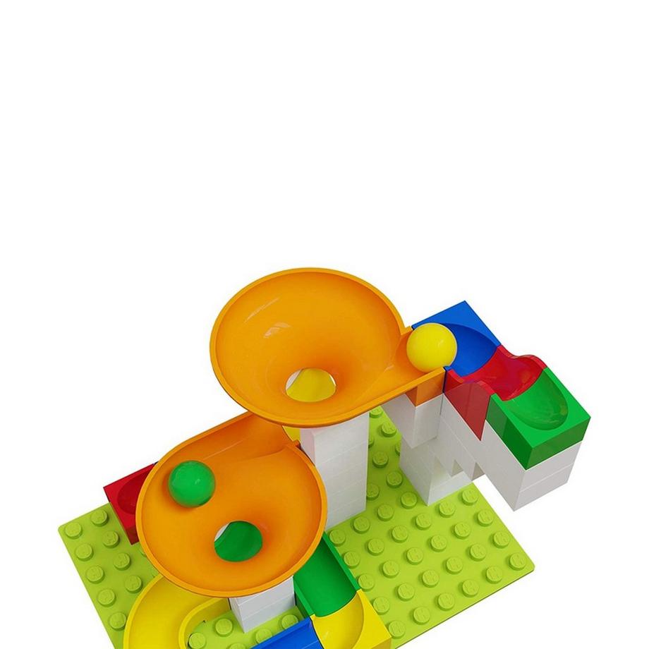 HUBELiNO  Kugelbahn: Trichter Erweiterung, 44 Teile  