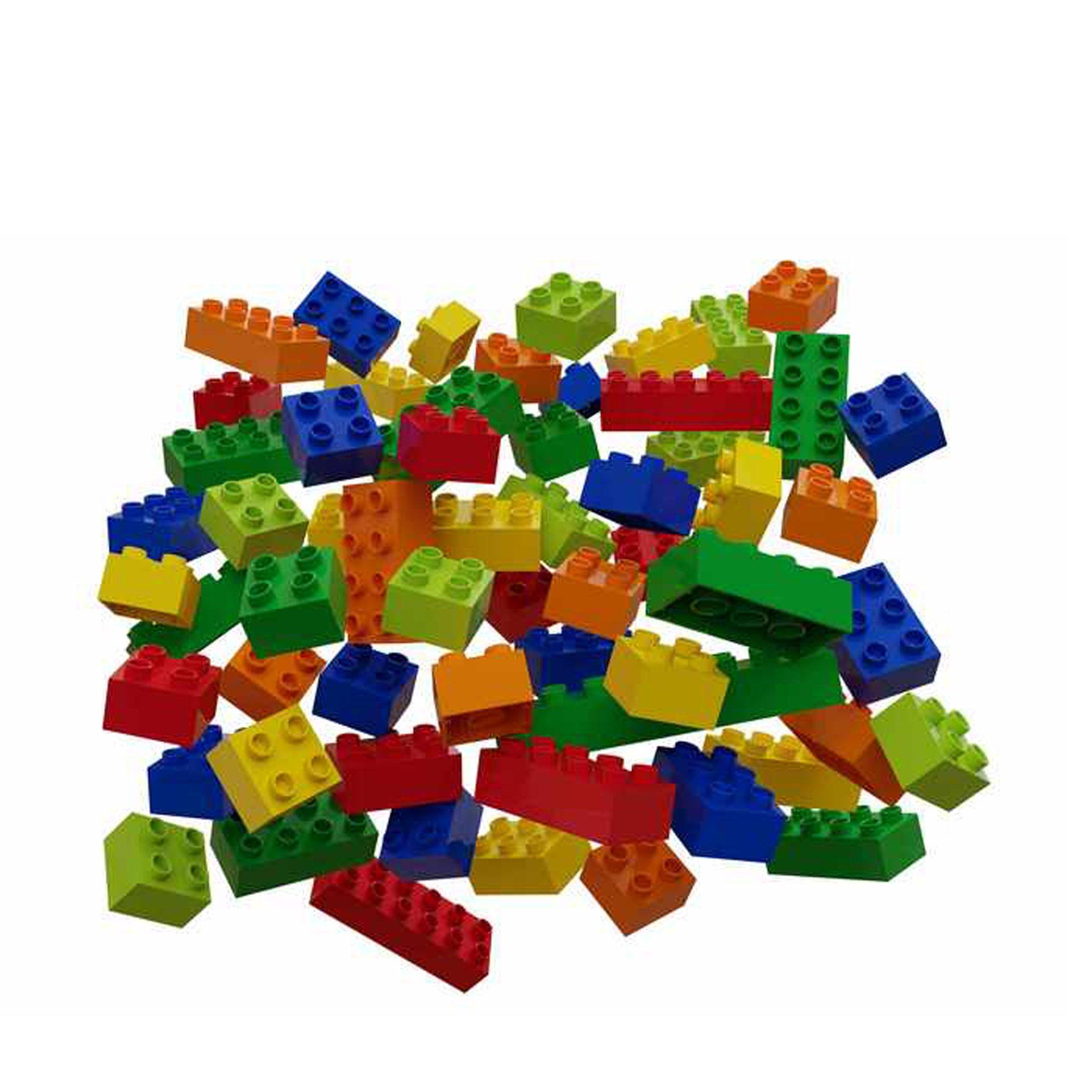 HUBELiNO  Blocchi: Blocchi di construzione, 60 pezzi  