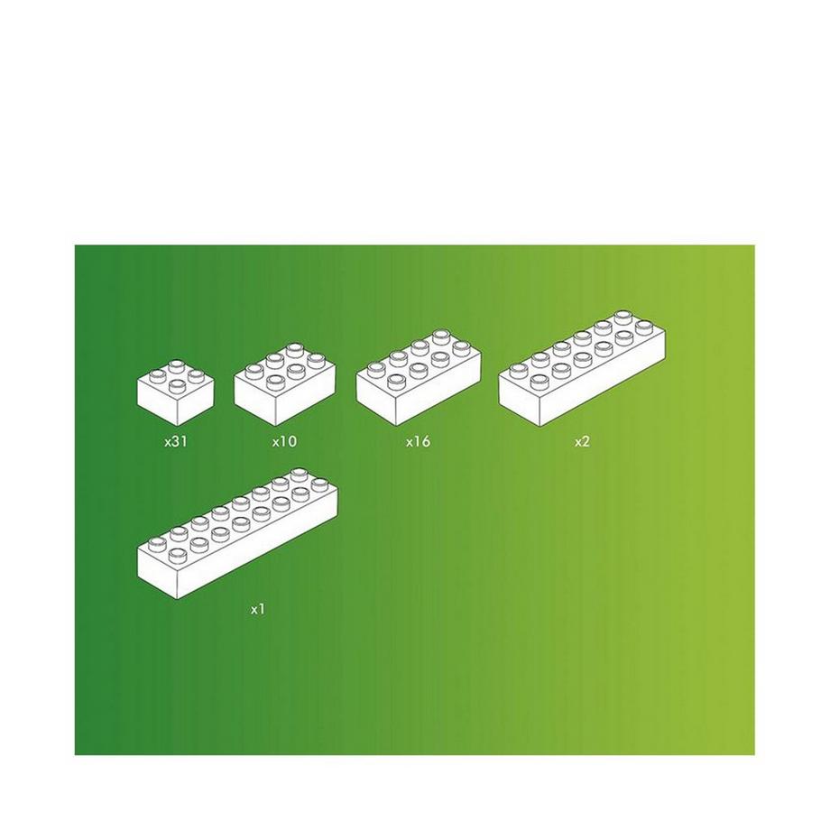 HUBELiNO  Bausteine: Bausteine Set, 60 Teile  