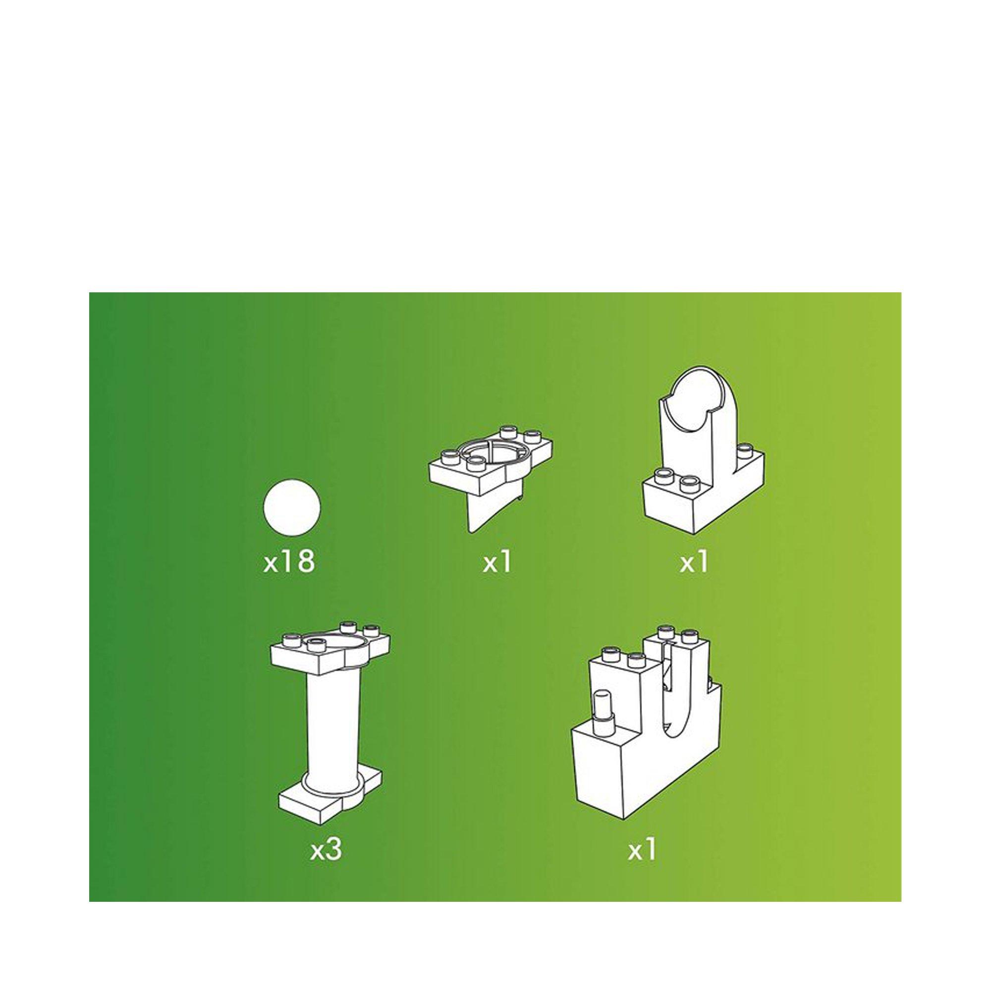 HUBELiNO  Pista palla: Marmo Run estensione, 24 pezzi  