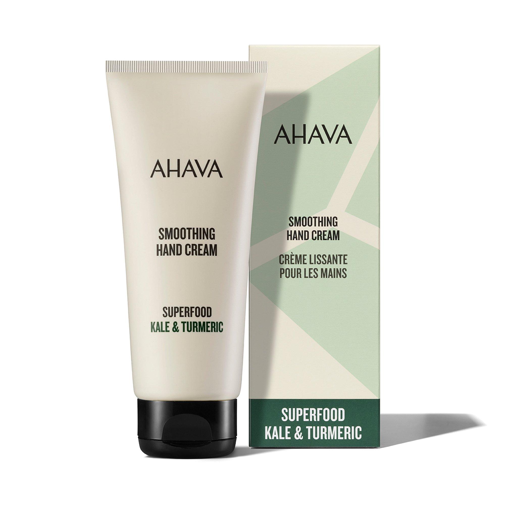 Image of AHAVA Superfood Kale & Turmeric Smoothing Hand Cream - 100 ml