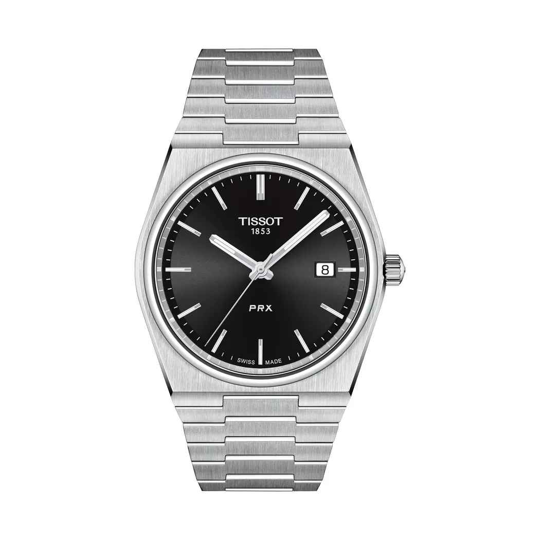 Tissot PRX Quartz Silver Dial Stainless Steel Men's Watch T137.410.11.031.00 silver  male 2