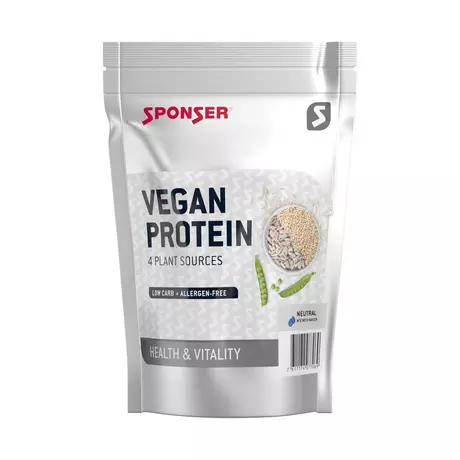 SPONSER Vegan Protein Chocolate Poudre puissance vegan Blanc