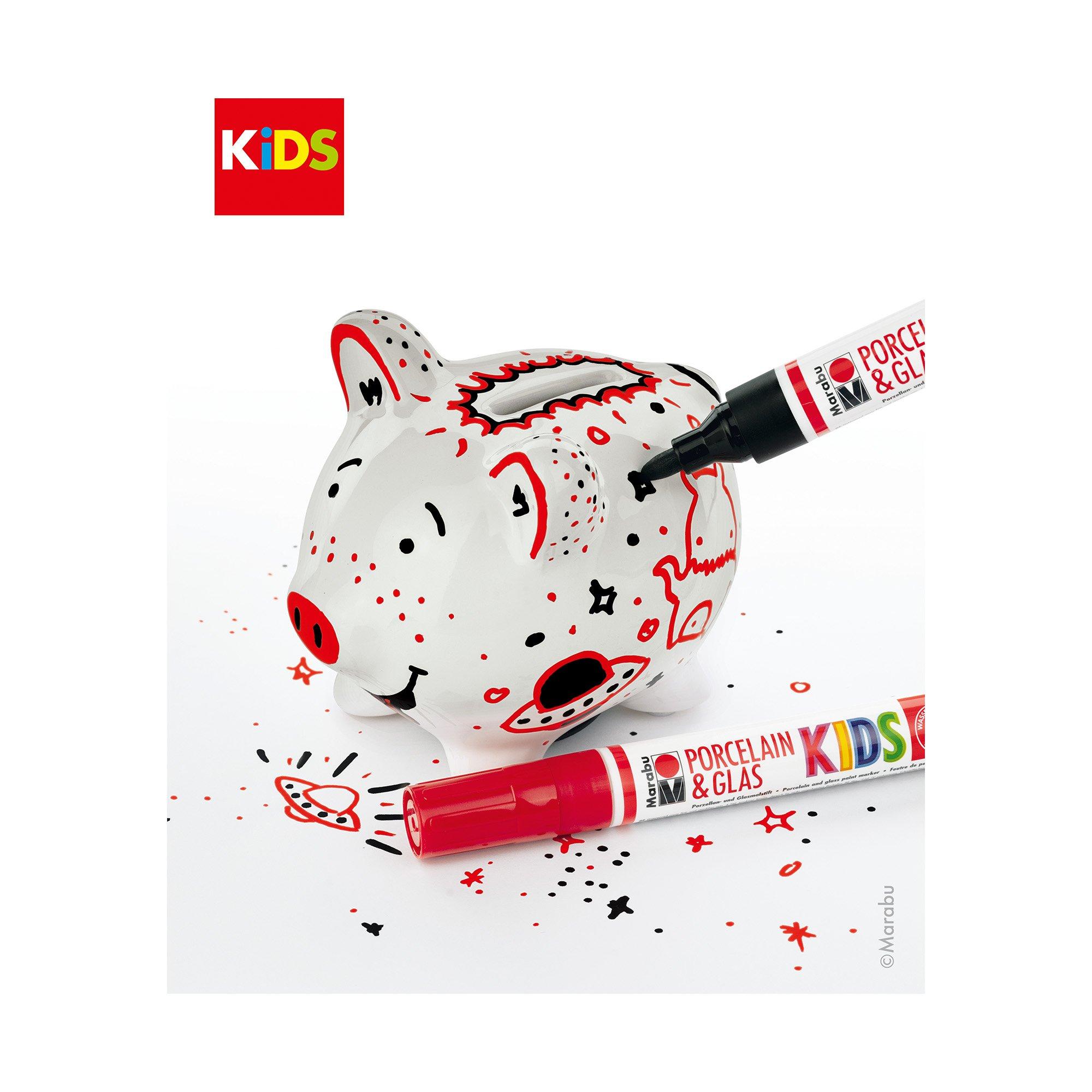 Marabu Set marqueurs porcelaine Kids 