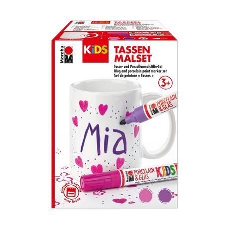 Marabu Set marqueurs porcelaine Kids 