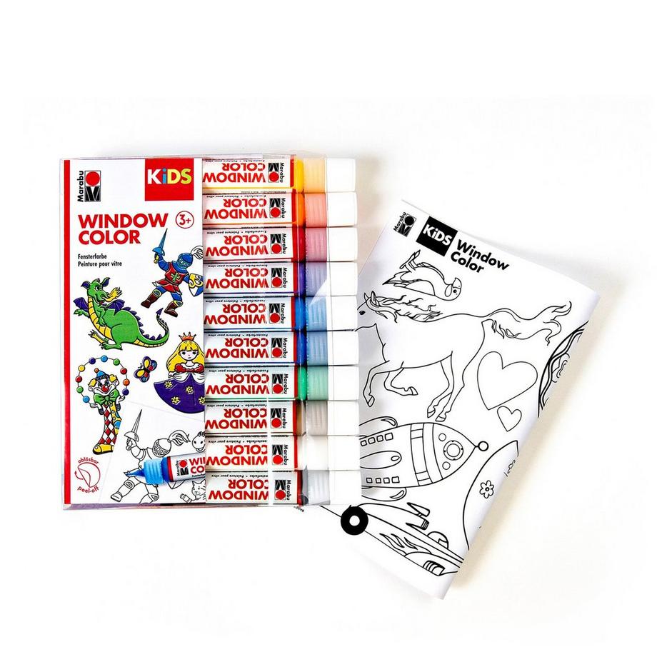 Marabu Fensterfarbe Set Kids 