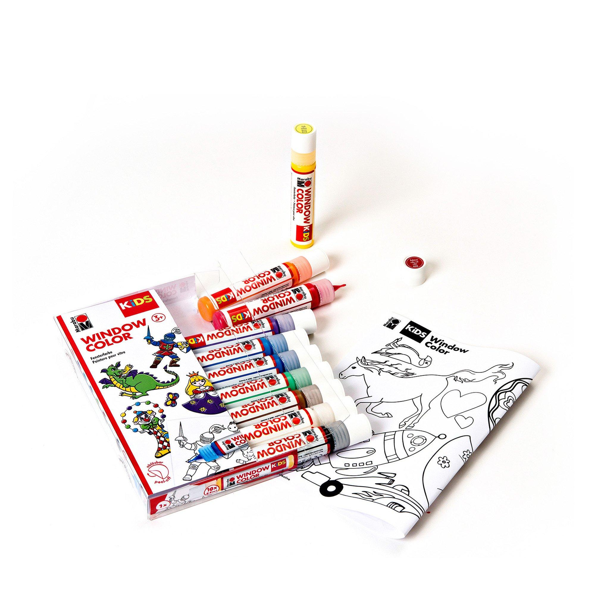 Marabu Fensterfarbe Set Kids 