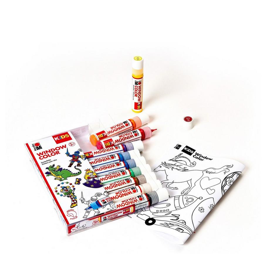 Marabu Fensterfarbe Set Kids 
