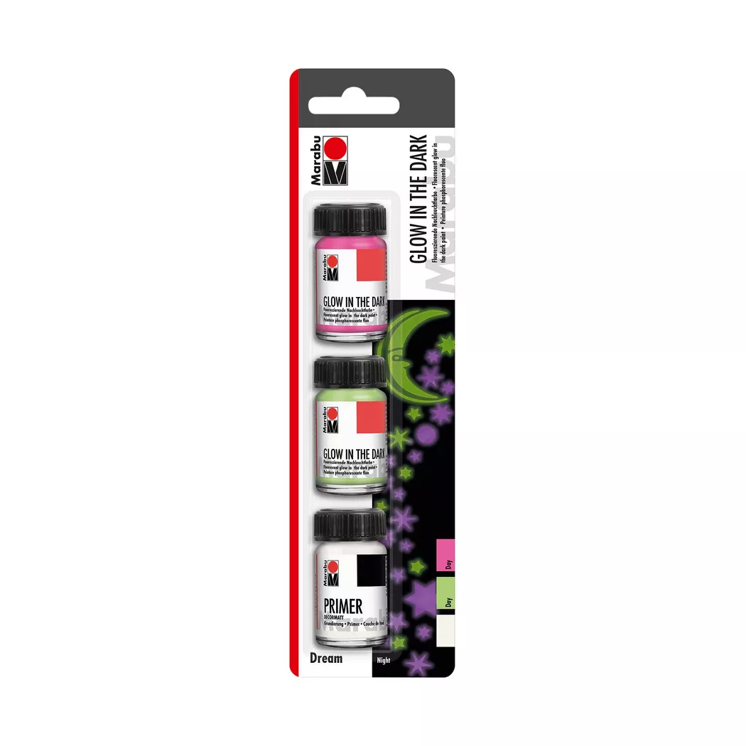 Marabu Nachtleuchtfarbe GLOW IN THE DARK DREAM