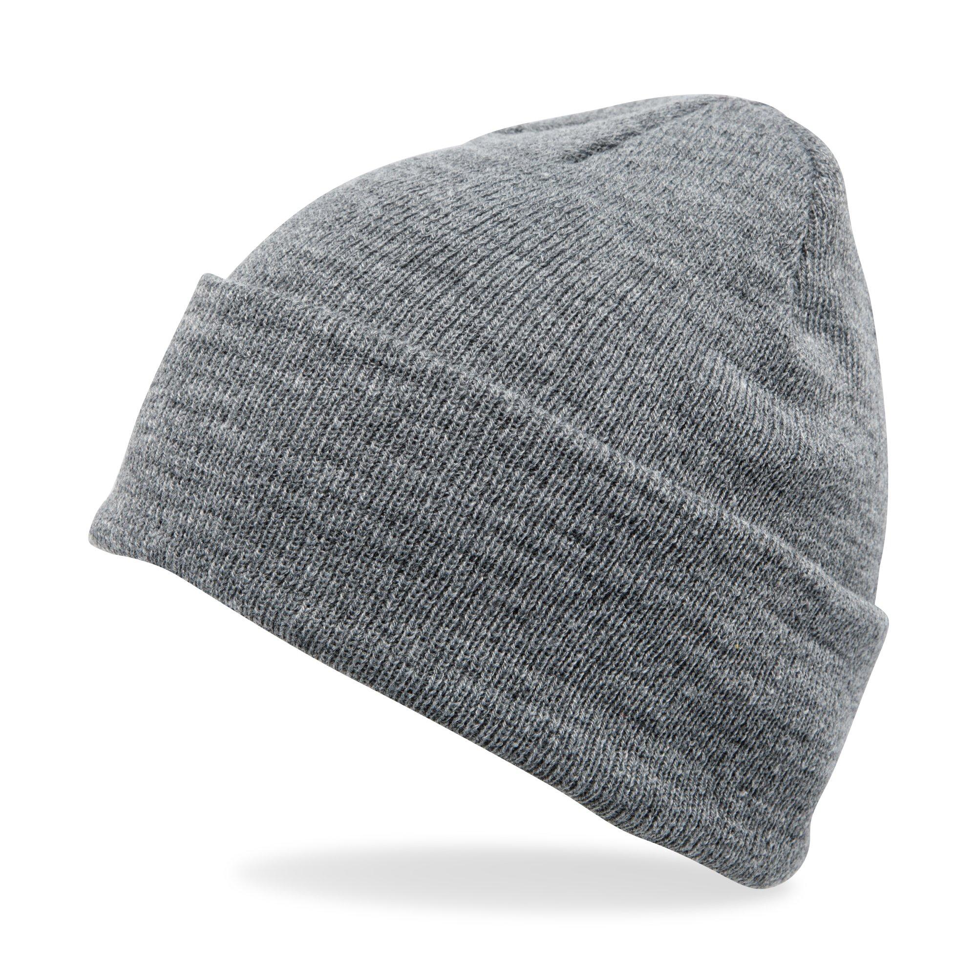 Image of Beanie Unisex Grau Melange ONE SIZE