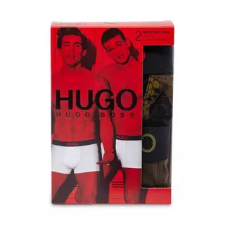 HUGO Culotte, confezione doppia Trunk Brother Pack Verde Oliva
