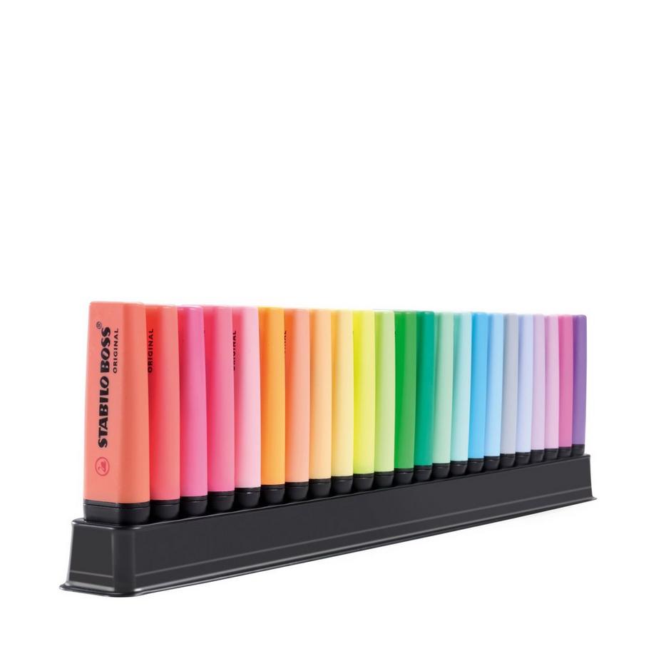 STABILO Leuchtmarker Set Boss Original 50 Jahre 