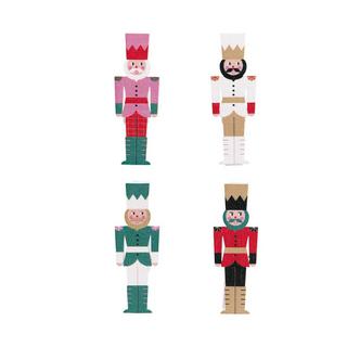 RICO-Design Set de pinces de Noël Paper Poetry 