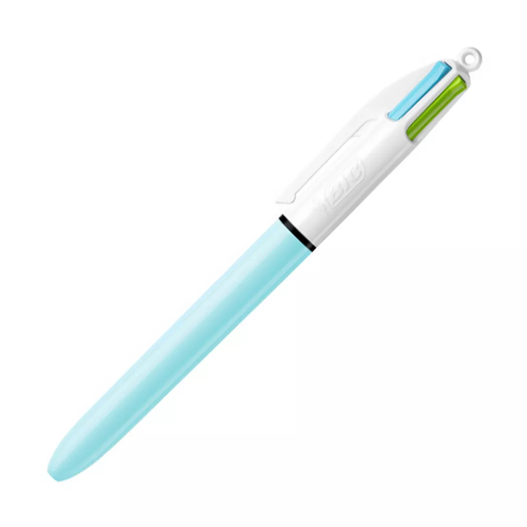 Bic 4-Colours Fun Ballpoint Pen 1.0mm - 6 Packs