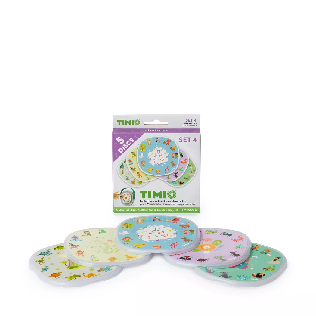 Timio - Discs Set 4, Multicolor