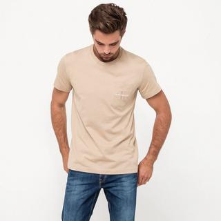 Calvin Klein Jeans MONOGRAM EMBROIDERY  POCKET TE T-Shirt 