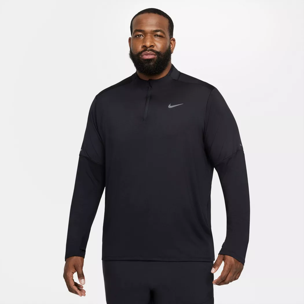 Nike - Running-Shirt, langarm, für Herren, Black, Größe XL