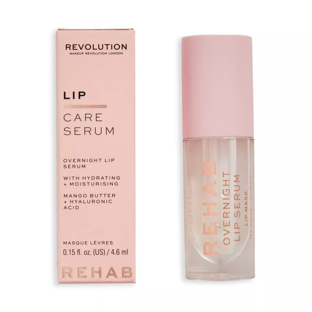 Revolution - Rehab Overnight Lip Serum, 4.6  ml, Transparent