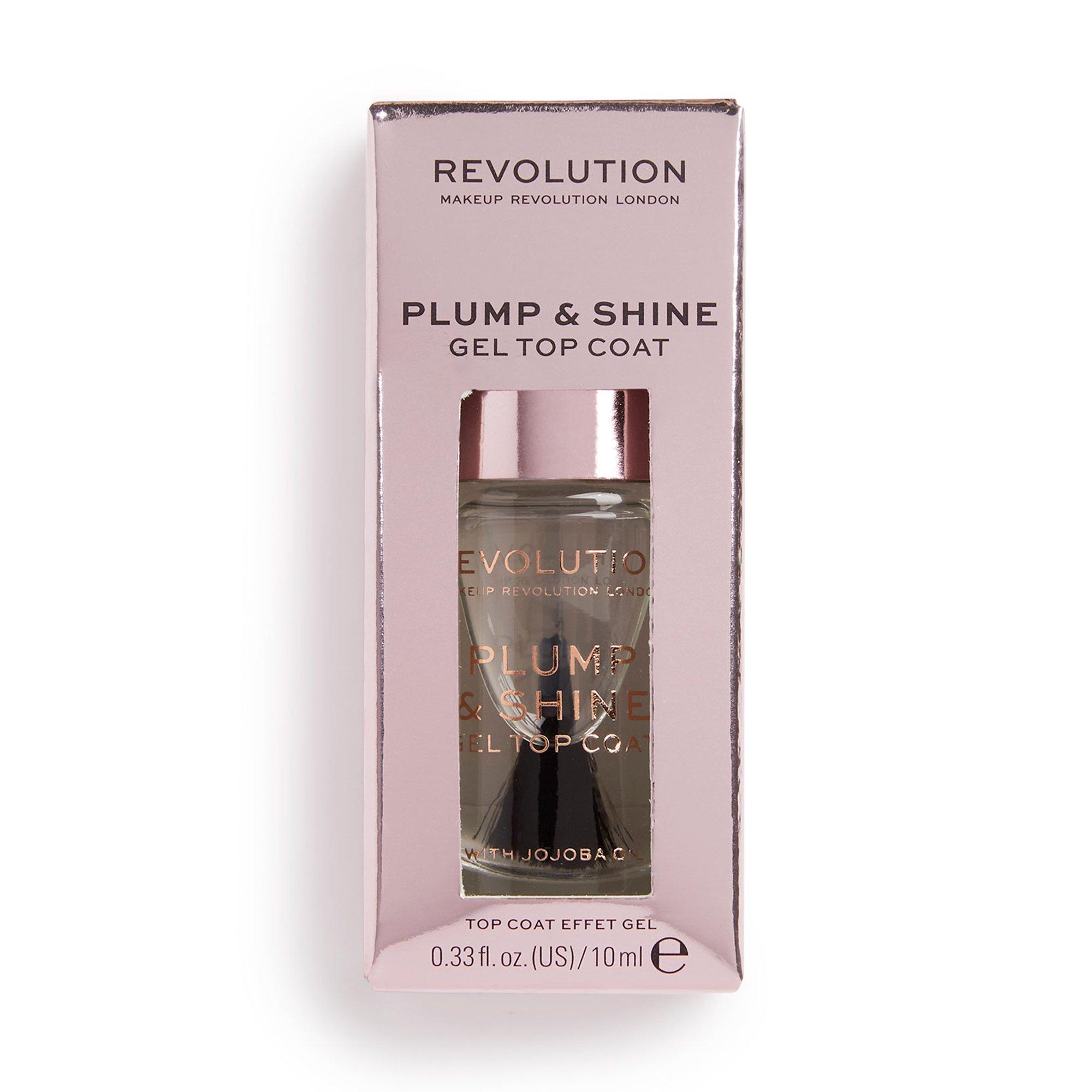 Image of Plump & Shine Gel Top Coat Damen Transparent 10ml