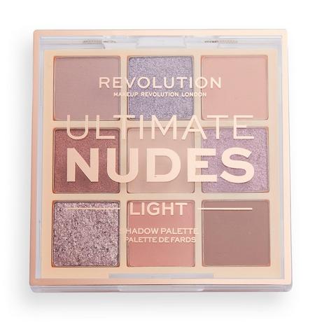 Revolution  Ultimate Nudes Shadow Palette Light 