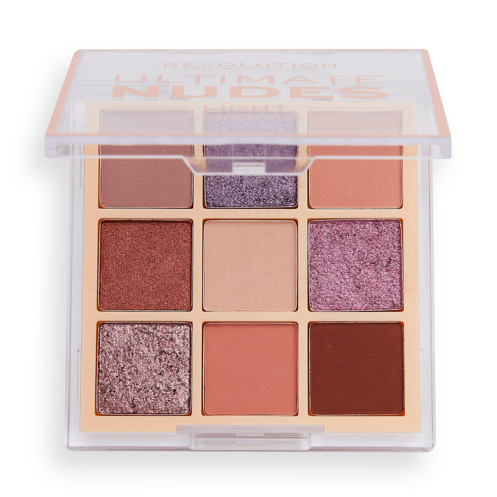 Revolution  Ultimate Nudes Shadow Palette Light 