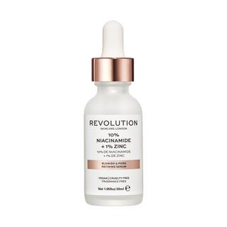 Revolution  Blemish & Pore Refining Serum - 10% Niacinamide 