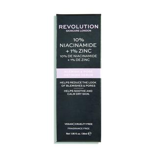 Revolution  Blemish & Pore Refining Serum - 10% Niacinamide 