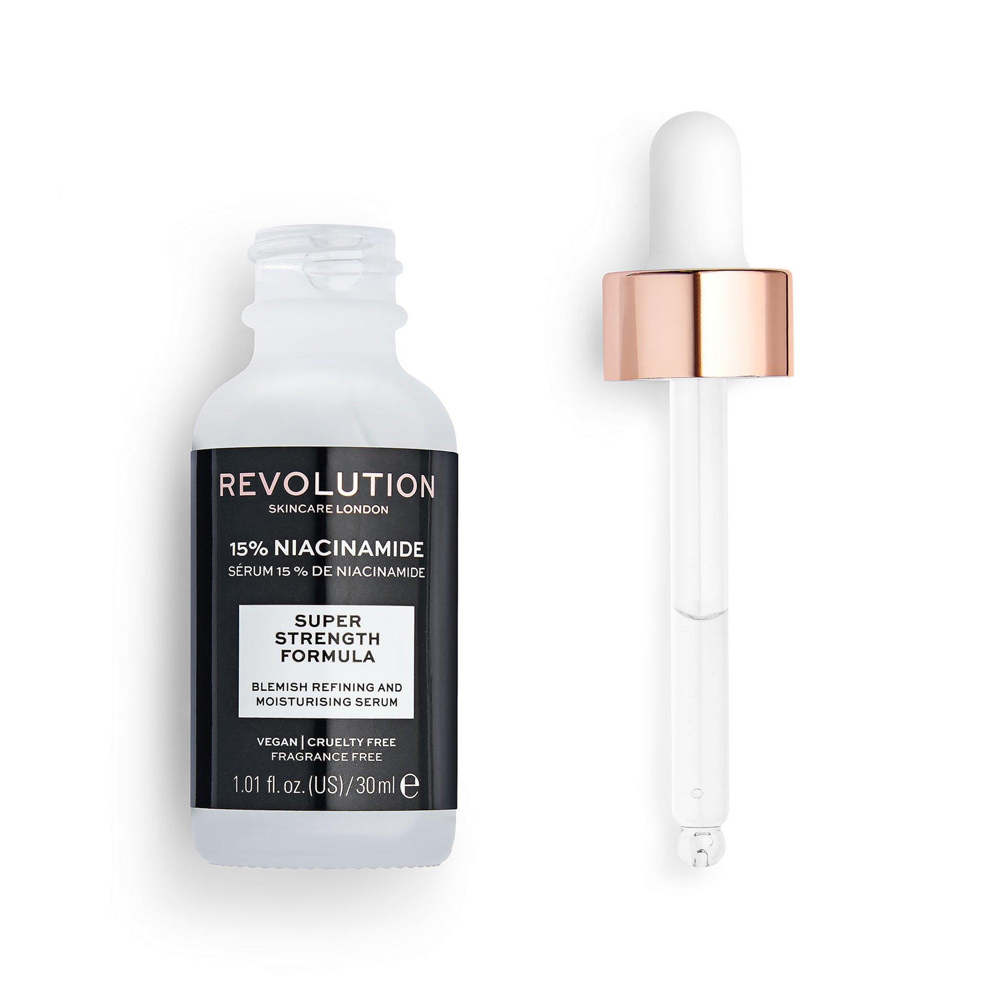 Image of Revolution 15% Niacinamide Blemish & Pore Refining Serum - 30ml