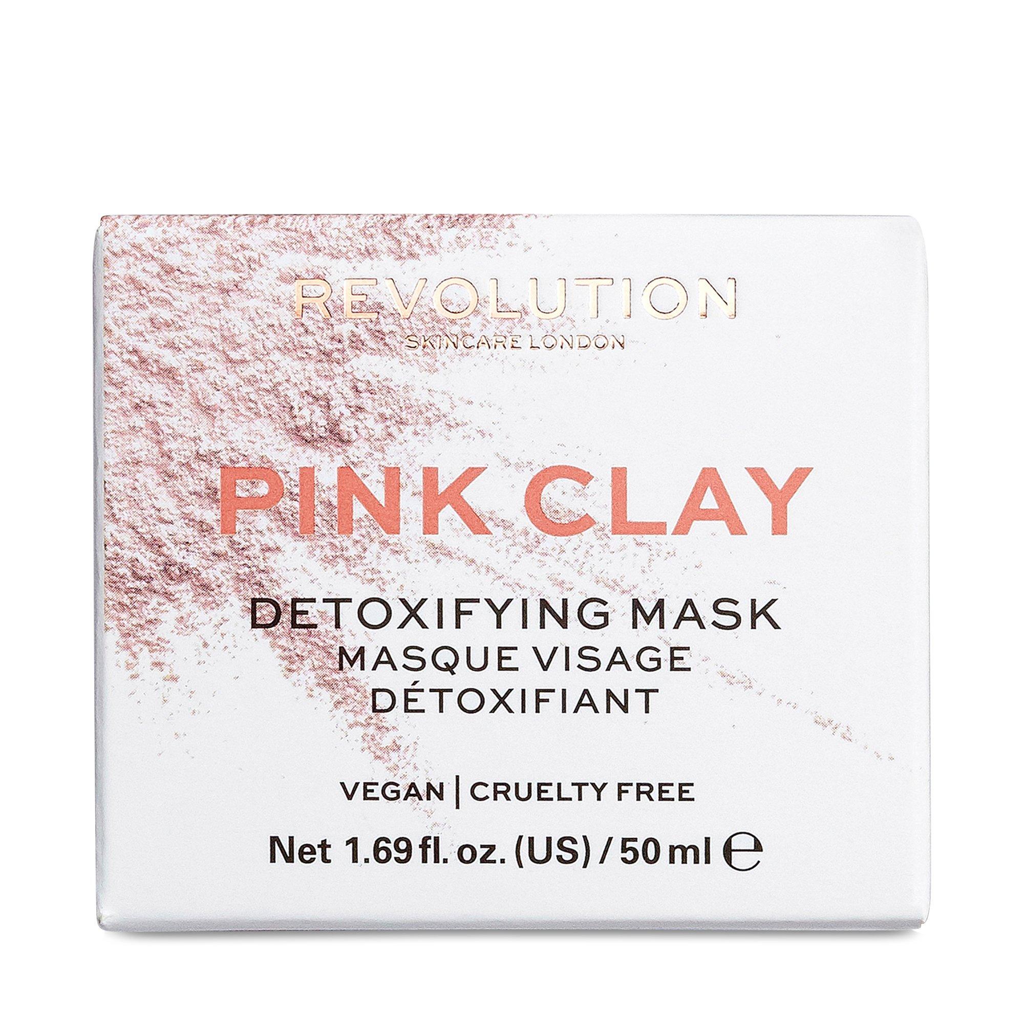 Revolution  Pink Clay Detoxifying Face Mask 