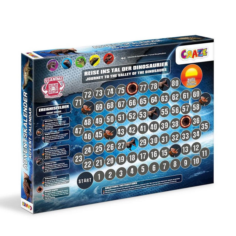 Craze  Calendario Dell'Avvento Dino 