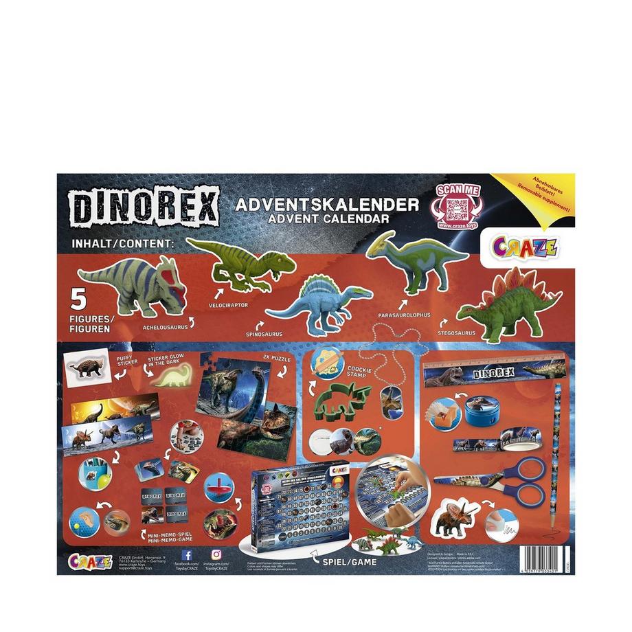Craze  Calendario Dell'Avvento Dino 
