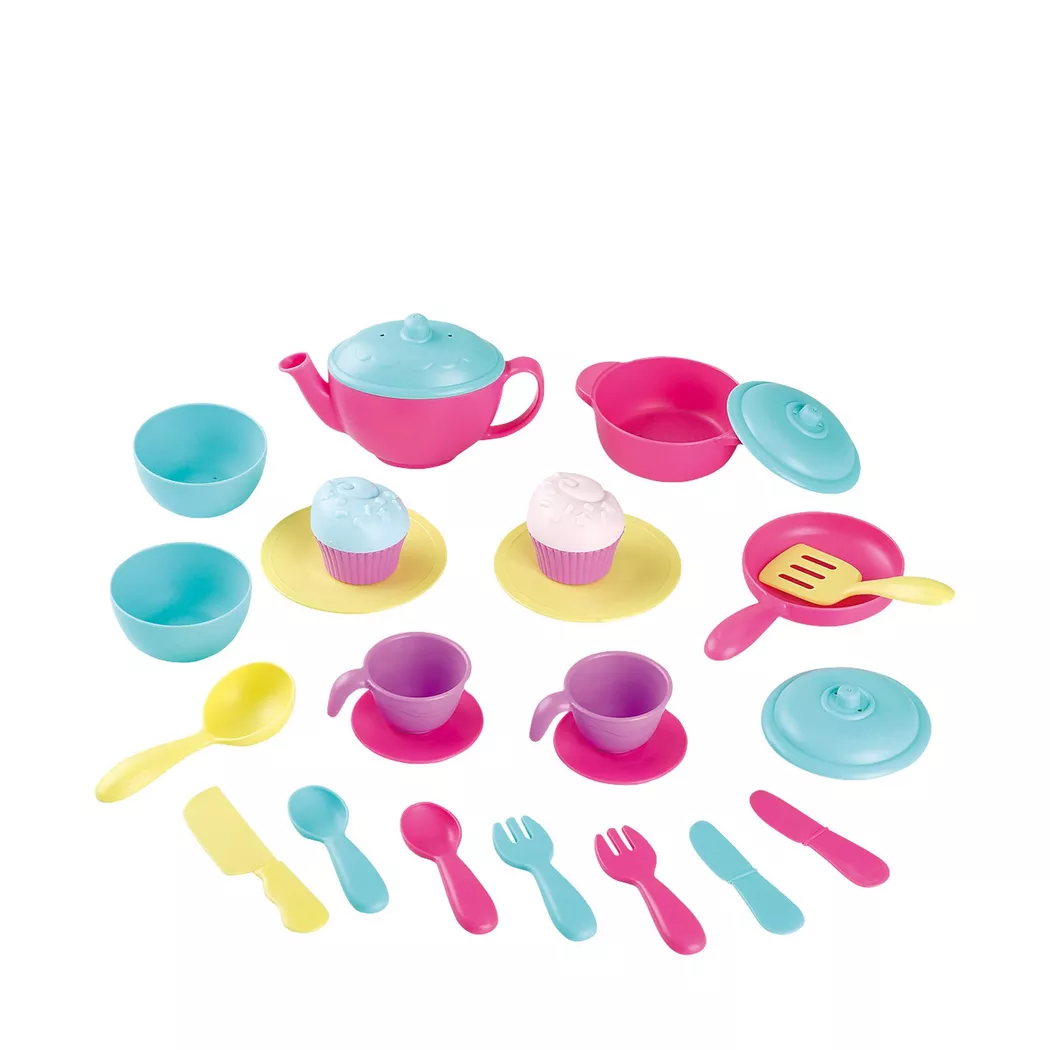 Play&Go - Teeservice und Kochset, Multicolor
