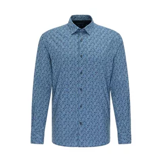 pierre cardin Chemise à manches longues  Bleu