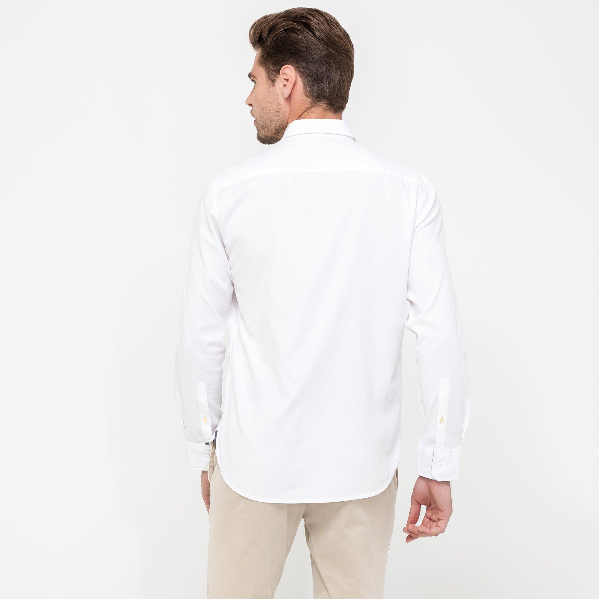 Camel Active Chemise manches longues Regular Fit col boutonné  