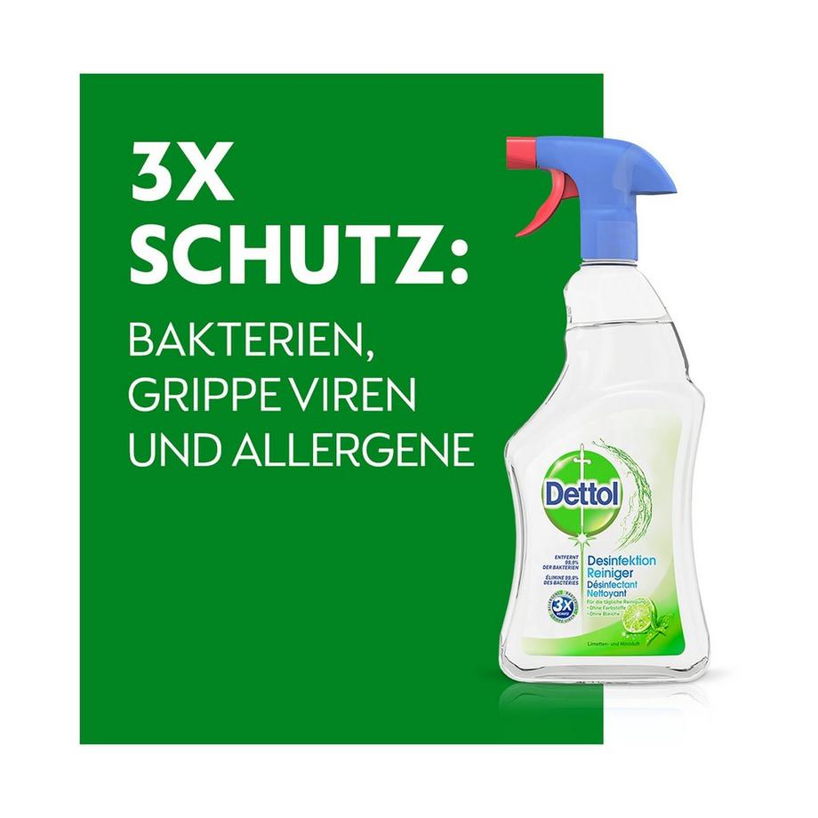Dettol *Dettol Desinf Lim& Minze 750ml  