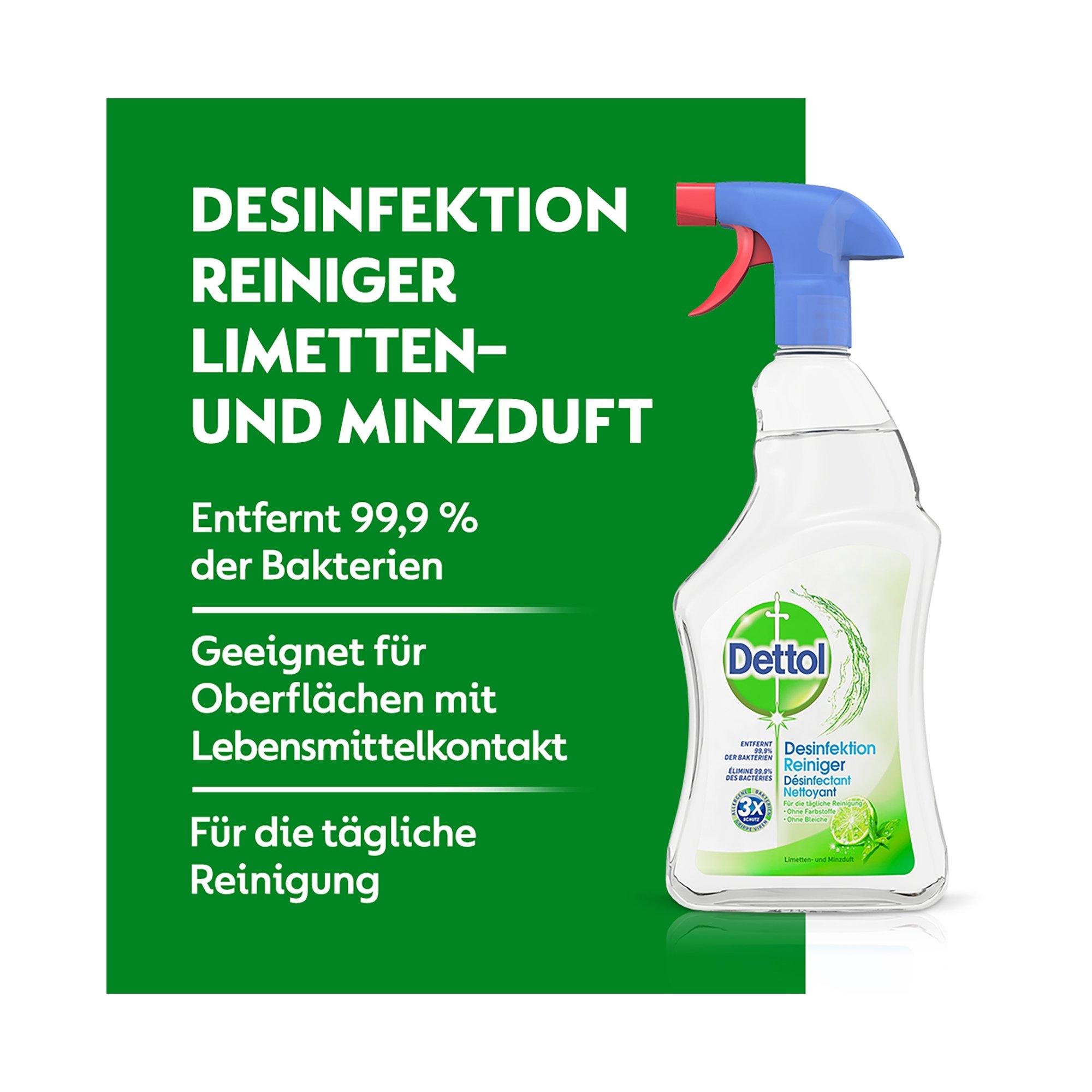 Dettol *Dettol Desinf Lim& Minze 750ml  