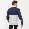 TOMMY JEANS TJM COLORBLOCK RUGBY Pullover Blau 2