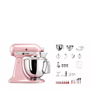 KitchenAid Robot de cuisine Swiss Anniversary Set KSM200 Pink